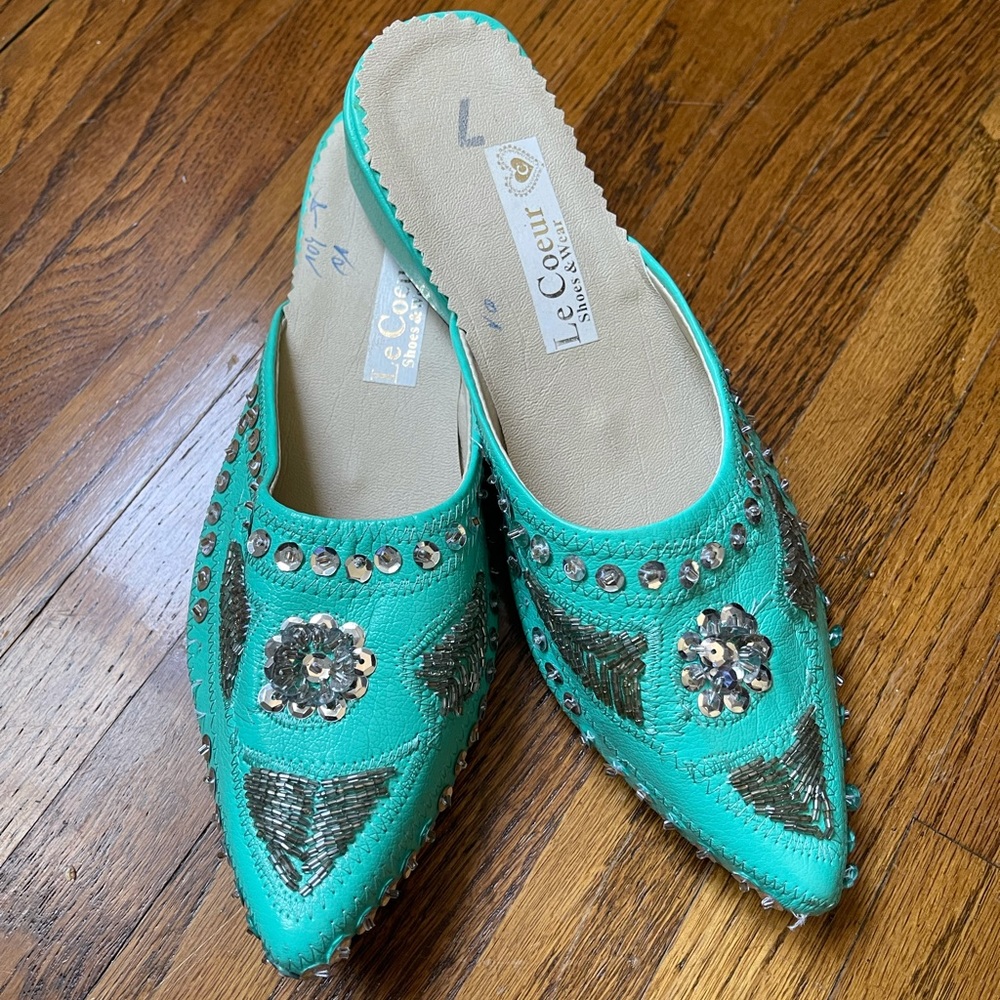 Moroccan handmade leather shoes/sandals